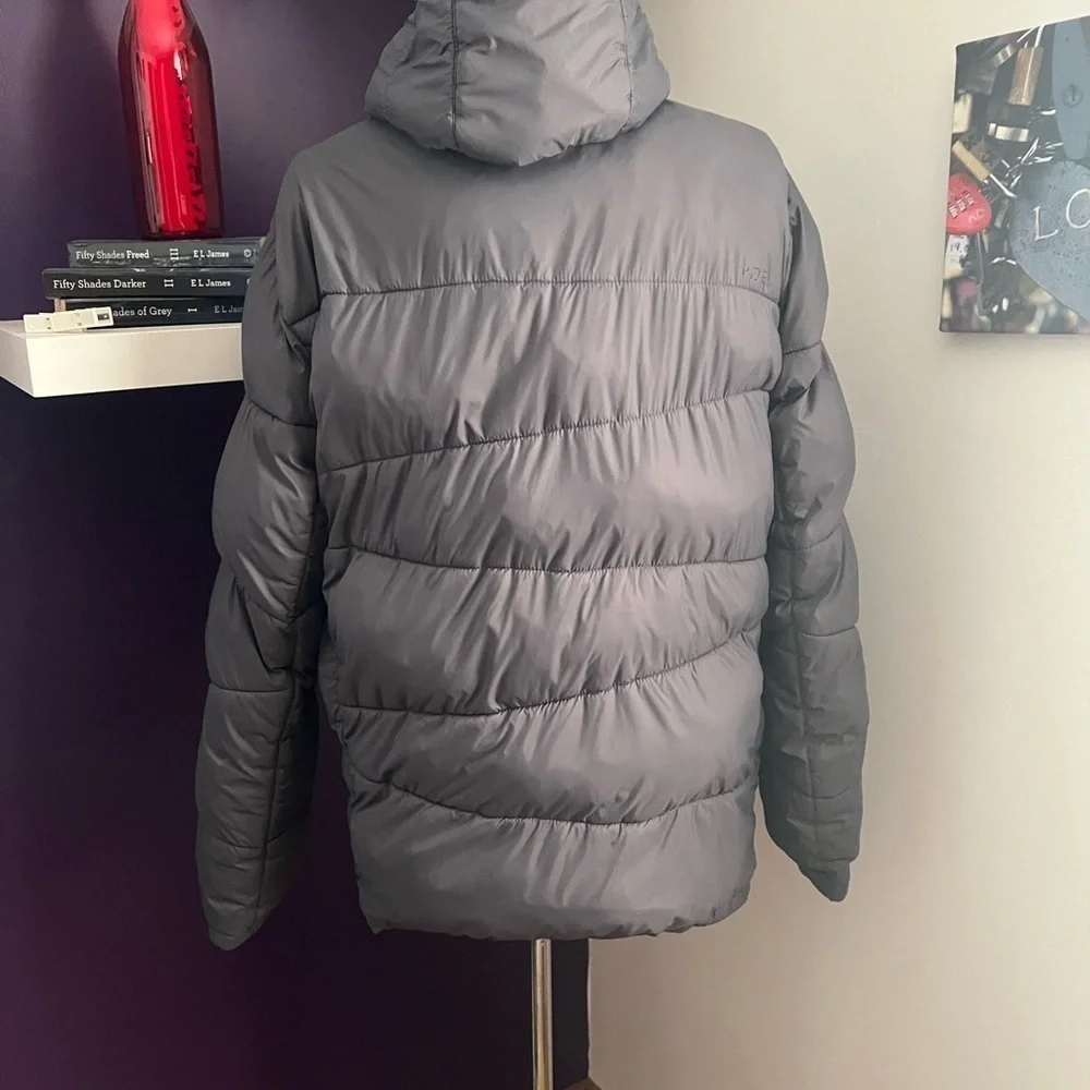 SPYDER Gray Puffer Jacket